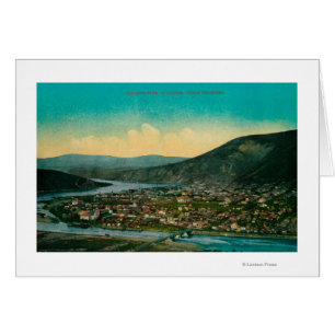 Dawson, Alaska Yukon Territorio Vista Ciudad