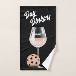Day Dinkers Pickleball Team Name Wine Pinot Rosa