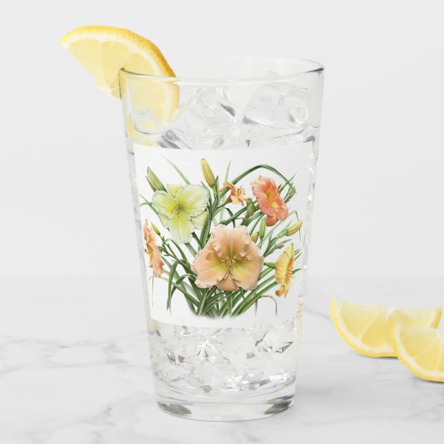 Daylily Bouquet Floral (Anverso (hielo))