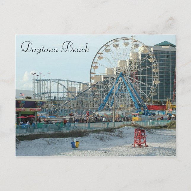 Daytona Beach Florida Fotografía de postal Keepsak (Anverso)