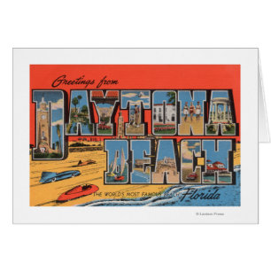 Daytona Beach, la Florida - escenas grandes de la
