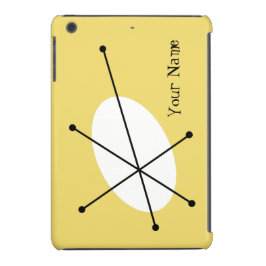 Dazzle Amarillo 'Su nombre' iPad Mini funda