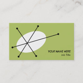 Dazzle Green tarjeta de visita