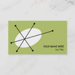 Dazzle Green tarjeta de visita