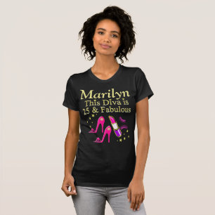 DAZZLING 25 Y FABULOUS PERSONALIZADOS EN CAMISA