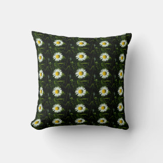Dazzling Daisies Design Cojín decorativo
