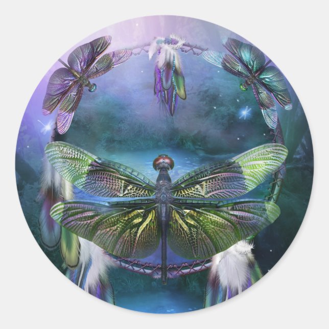 DC_Spirit of the Dragonfly Art Pegatina (Anverso)