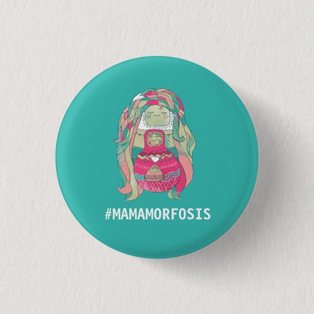 De 2,5 Cm Chapa redonda 3cm #mamamorfosis (Anverso)