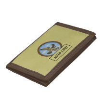 Cartera Peregrine Falcon Dark Khaki TriFold Nylon