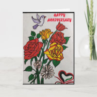 Dé a tu ser querido una tarjeta de aniversario úni