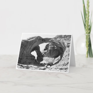 De Agradecimiento Arches National Park Fotografía - tarjeta en blanc
