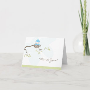 De Agradecimiento Baby Bird Gracias Tarjeta