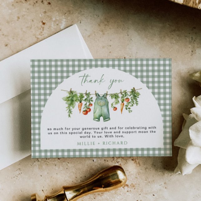 De Agradecimiento Bebé cultivado localmente Gracias Tarjeta Vena Ver (Subido por el creador)