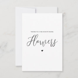 De Agradecimiento Boda Proveedor Gracias Tarjeta - Florismo