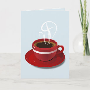 DE AGRADECIMIENTO CAFÉ PENSANDO EN USTED GRACIAS A LA TARJETA