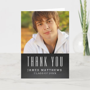 DE AGRADECIMIENTO CHALKBOARD GRAD   GRADUACIÓN GRACIAS A SU TARJETA