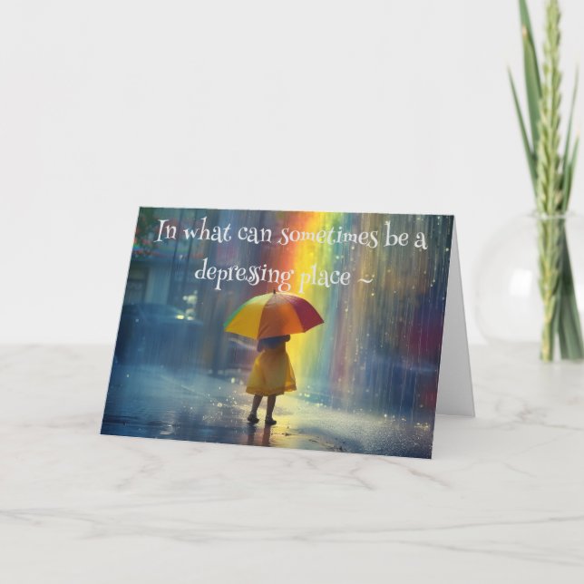 DE AGRADECIMIENTO COLOR GLORIOSO GRACIAS TARJETA (Anverso)