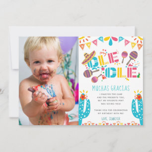De Agradecimiento Cumpleaños Muchas Gracias Fiesta Gracias Tarjeta
