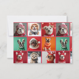 De Agradecimiento Dogs in Sweaters Gracias tarjeta