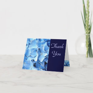 De Agradecimiento El Hydrangea azul le agradece la tarjeta 4