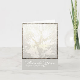 De Agradecimiento Elegante Patrón Floral Simpatía Gracias N tarjeta 