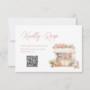 De Agradecimiento Está fuera del mercado con la tarjeta QR Rsvp Show