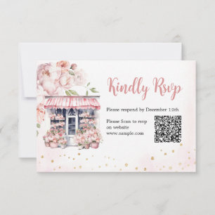 De Agradecimiento Está fuera del mercado con la tarjeta QR Rsvp Show