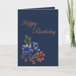 De Agradecimiento Feliz cumpleaños madre tarjeta doblada