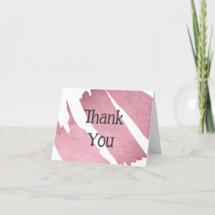 De Agradecimiento Folcado personalizado 3 Gracias Tarjeta Texto negr