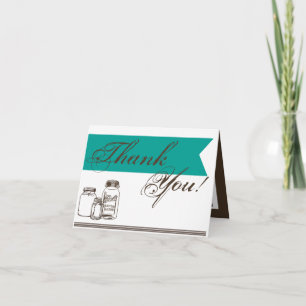 De Agradecimiento Follada Gracias Tarjeta Mason Jar Country Rustic V