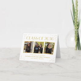 De Agradecimiento Fun Snapshots Graduación Foto Gracias Tarjeta