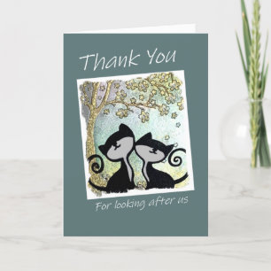 De Agradecimiento Gracias por cuidar nuestra tarjeta