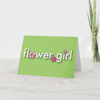 ¡Gracias por ser mi florista! Tarjeta