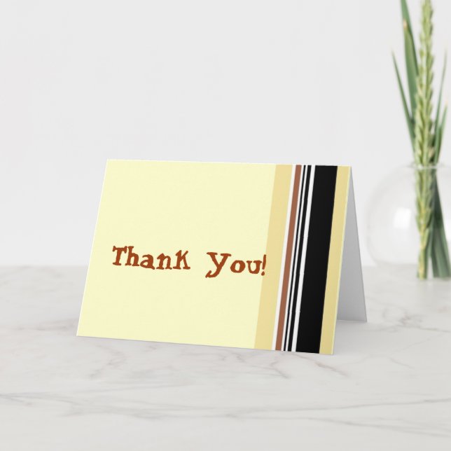 De Agradecimiento Gracias tarjeta (Anverso)