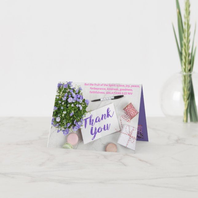 DE AGRADECIMIENTO GRACIAS TARJETA 2 (Anverso)