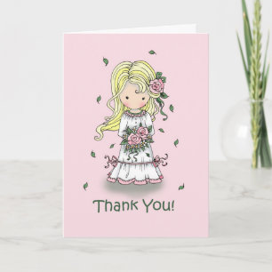 De Agradecimiento Gracias tarjeta del florista