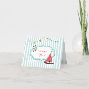 De Agradecimiento Gracias Vela Tarjeta Baby Shower plegada