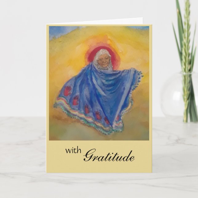 De Agradecimiento Gratitud Gracias Tarjeta (Anverso)