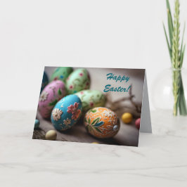 DE AGRADECIMIENTO HUEVO FANCY EASTER - TARJETA RELIGIOSA