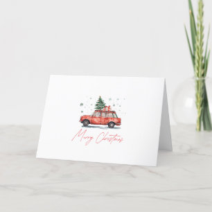 De Agradecimiento Navidades Realtor Personalizados Tarjeta Watercolo