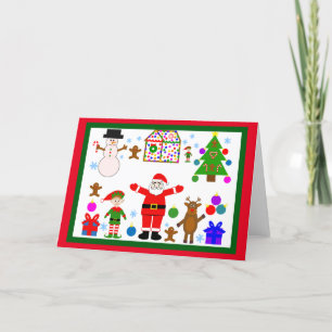 De Agradecimiento Navidades reuniendo la tarjeta #1
