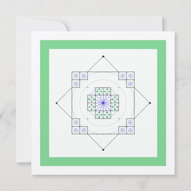 De Agradecimiento Nazca Mandala, Perú. Tarjeta (Anverso)