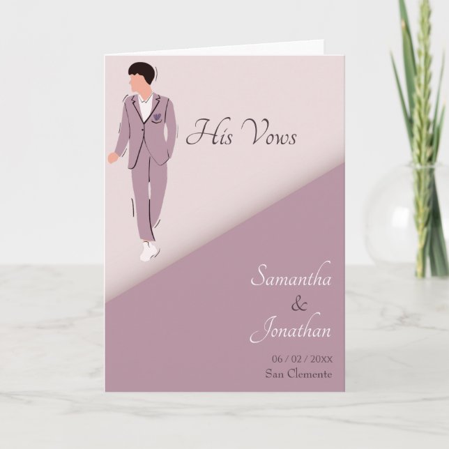 De Agradecimiento Pareja personalizado en Boda púrpura con tarjeta d (Anverso)