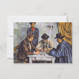 De Agradecimiento Paul Cezanne - La tarjeta