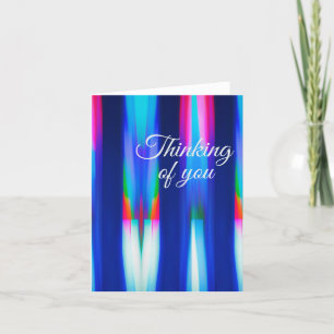 De Agradecimiento Pensando en tu tarjeta plegada por Jo Images