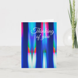 De Agradecimiento Pensando en tu tarjeta plegada por Jo Images