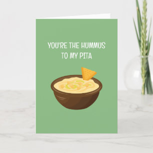 De Agradecimiento Personalizado eres el humus para mi tarjeta pita