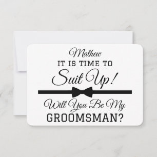 De Agradecimiento Personalizado Funny Boda Groomsmen Mi Tarjeta Groo