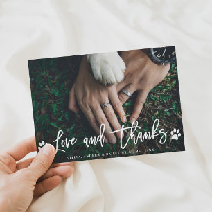 De Agradecimiento Pinturas Impresiones Amor y Gracias Tarjeta foto