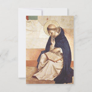 De Agradecimiento San Domingo por Fra Angelico Tarjeta Sagrada Premi